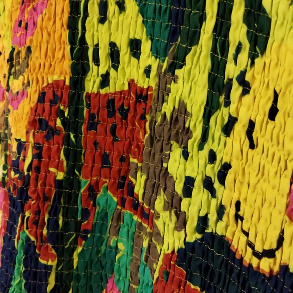 FARM RIO -  Leopards Jungle Smiley Mini Dress - Size XL - Picture 8 of 9